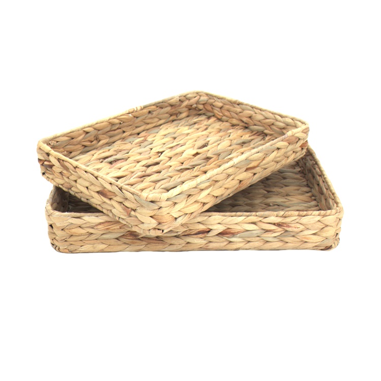 Rectangle Water Hyacinth Tray ST212224